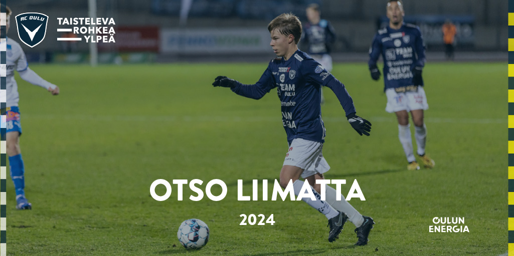 Otso Liimatalle sopimukseen vuosi lisää AC Oulu