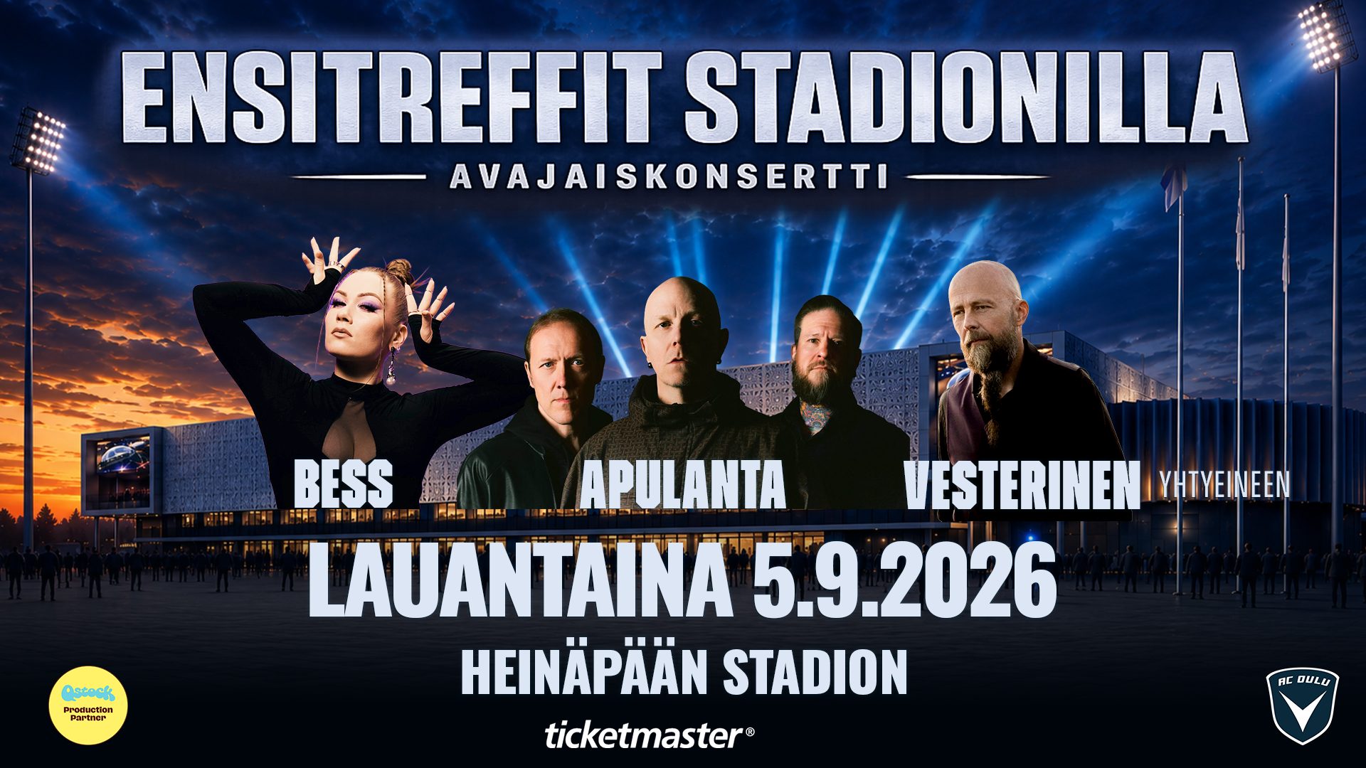 Hein p n Stadion Vihit n K ytt n Syyskuussa Avajaiskonsertilla AC Oulu hein-p-n-stadion-vihit-n-k-ytt-n-syyskuussa-avajaiskonsertilla-ac-oulu